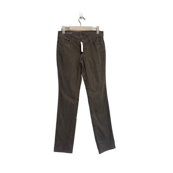 NWT Ann Taylor Gray Corduroy Jeans Modern Fit Size 2 - Picture 1 of 11